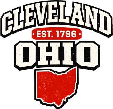 Cleveland Ohio Est. 1796 Vintage Collegiate State Pride Toddler Hoodie