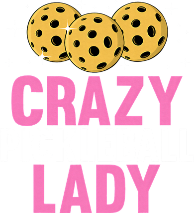 Crazy Pickleball Lady Funny Pickleball Gifts for  Toddler Hoodie