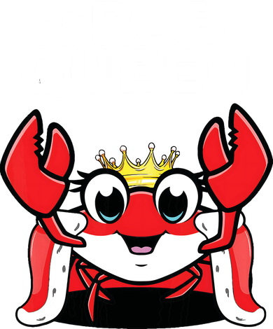 Crab Queen | Womens Crab Kids Sweatshirt