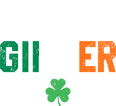 Cute Red Head Team Ginger St Patricks Day Green Irish Flag Funny Gift Women's Tank Top
