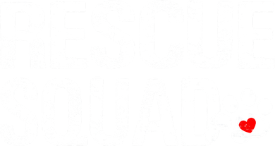 Cute Rescue Squad Distressed Animals Dog Cat Paw Heart Kids T-Shirt