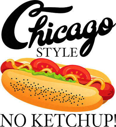 Chicago Style Hot Dog Summer 4th Of July No Ketchup Gift Women's T-Shirt