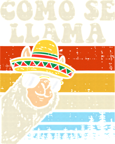 Como Se Llama Funny Cinco De Mayo Mexican Alpaca Animal Toddler Hoodie