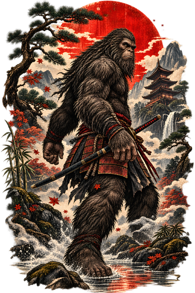 CRIMSON SUN RONIN – BIGFOOT SAMURAI Women's Tank Top