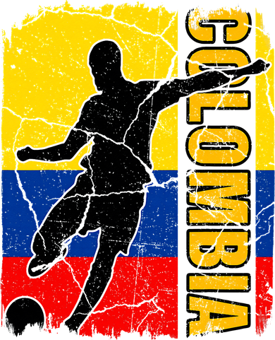 Colombian Soccer Team Colombia Flag Jersey Hat
