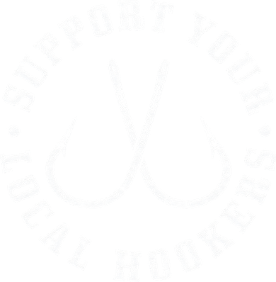 Cute Support Your Local Hookers Fisherman Fish Funny Fishing Women's Tank Top