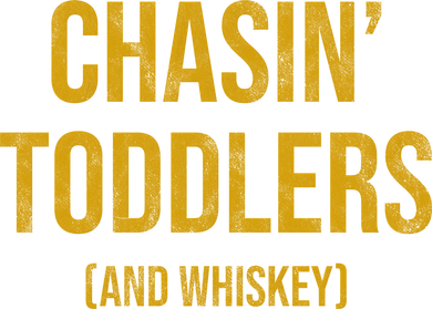 Chasin Toddlers And Whiskey Funny Parent Ornament