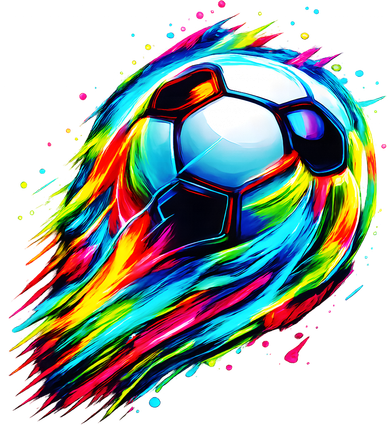 Colorful Tie Dye Soccer Ball Women's Tank Top