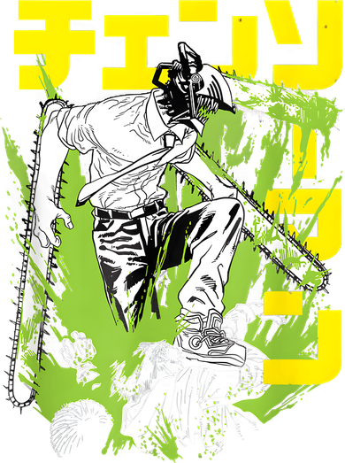 Chainsaw Warrior Anime Retro Vintage Women's T-Shirt