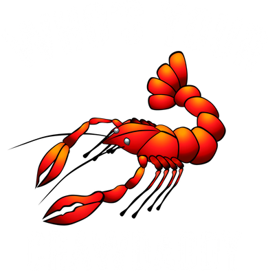 Cool Who's Your Crawdaddy Funny Crawdad Lobster Lover Gift Beanie