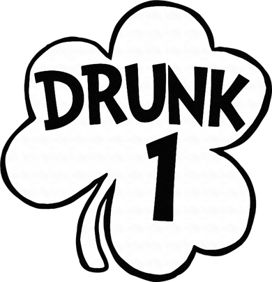 Drunk 1 Saint Patrick's Day Party Group Mousepad