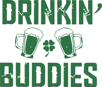 Drinking Buddies Beer Cheer Drinking Team Saint Patrick's Day Doggie Tank