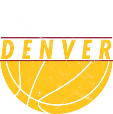 Denver Basketball Mile High 5280 Denver  Baby Bodysuit