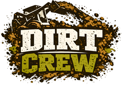 Dirt Crew Lawncare Landscape Business Logo Women's Sweatshirt