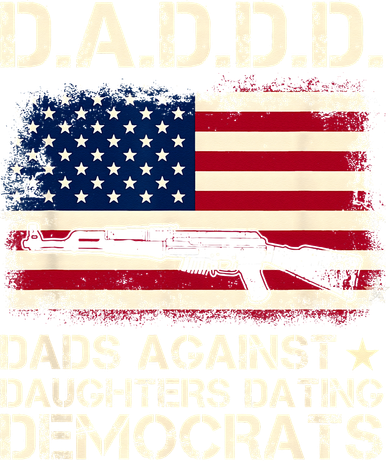 DADDD Dads Against Daughter Dating Democrats Father's Day Kids Hoodie