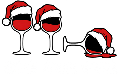 Drink Drank Drunk Funny Christmas Wine Grammar Beanie