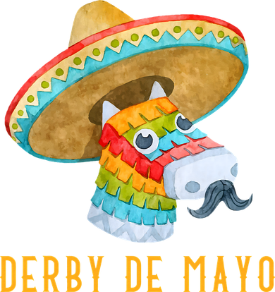 Derby de Mayo Kentucky Horse Race Mexico Pinata Mexican Hat