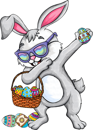Dabbing Easter Bunny Rabbit Dab Dance Eggs Visor