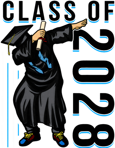 Dabbing Graduation Class Of 2028 Women's Sweatshirt