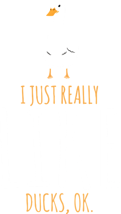 Duck Gifts I Just Really Like Ducks, Ok Women's Tank Top