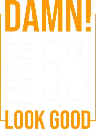 Damn! I Make Age 53 Years Old Look Good Birthday Gift Funny Women's Dry Zone Grid Polo