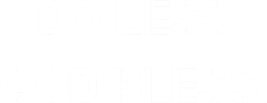 Do Less God Bless God Funny Christian Women's T-Shirt