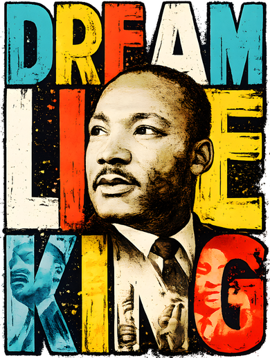 Dream Like King Black History Month Martin Luther King Day Hat