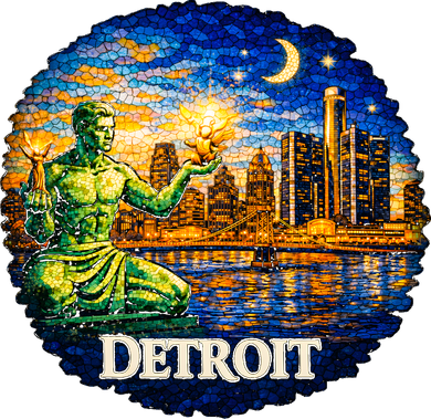Detroit Mosaic Coffee Mug