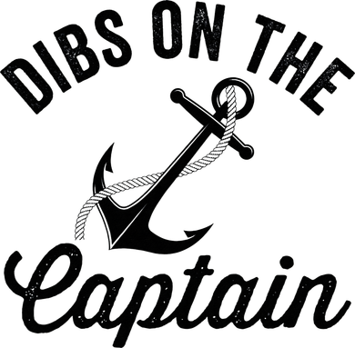 Dibs on The Captain Funny Captain Wife Toddler Hoodie