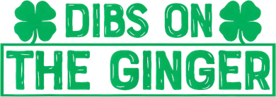Dibs On The Ginger St Patrick's Day Irish Gingers Redhead Kids Long Sleeve Shirt