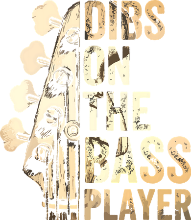Dibs On The Bass Player Guitar Musician Tote Bag