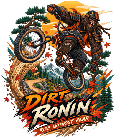 DIRT RONIN – Bigfoot Samurai BMX Warrior Women's Tank Top