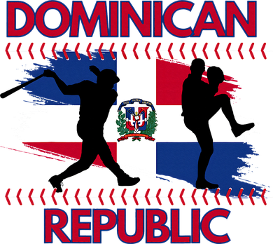 Dominican Republic Baseball Dominican Flag Doggie Tank