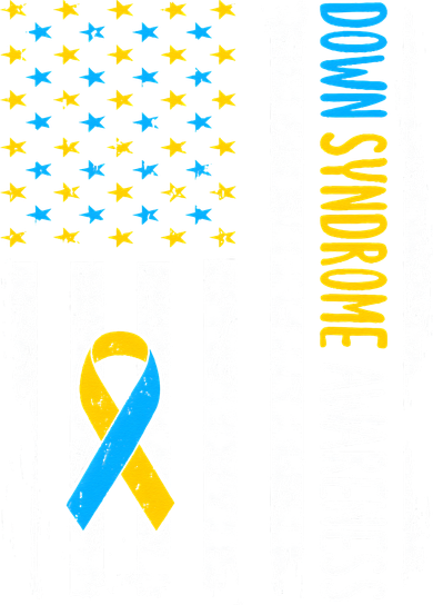 Down Syndrome Awareness American Flag T21 Down Syndrome Women's Long Sleeve Shirt