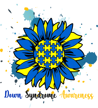 Down Syndrome Awareness Sunflower Women's T-Shirt