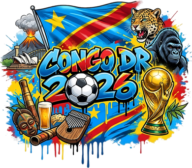 DRC Soccer Democratic Republic Of The Congo Backpack