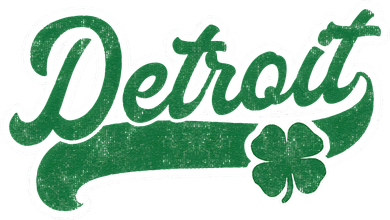 Detroit St. Patrick's Day Shamrock Saint Paddy's Irish Long Sleeve Shirt