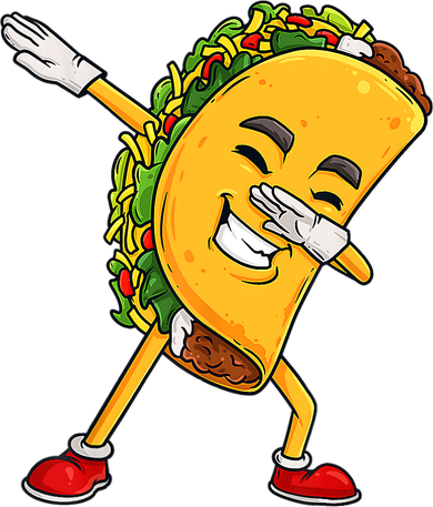 Dabbing Taco Cinco De Mayo Funny Boy Mexican Food Dab Toddler Hoodie
