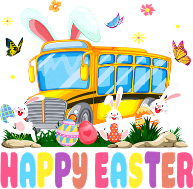Every Bunny's Favorite School Bus Driver Happy Easter Day Bucket Hat