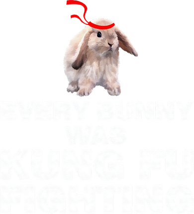 Every Bunny Was Kung Fu Fighting Funny Easter Rabbit Kids T-Shirt