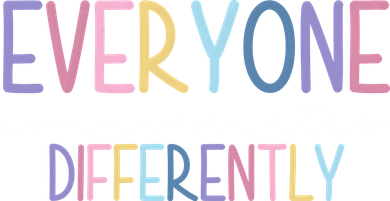 Everyone Communicates Differently Colorful Toddler Hoodie