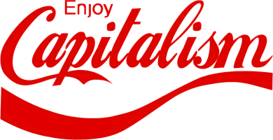 Enjoy Capitalism Funny Parody Political Humor T-Shirt