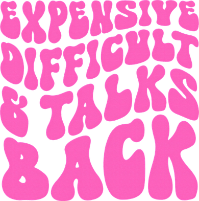 Expensive Difficult And Talks Back Retro Hoodie