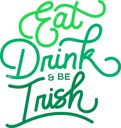 Eat Drink And Be Irish Festive St Patrick's Day Women's Sweatshirt