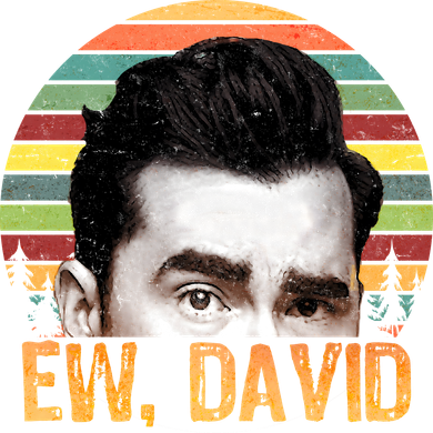 Ew David Funny Retro Women's Sweatshirt