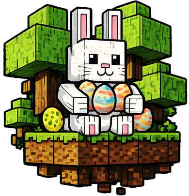 Easter Gamer Bunny Pixel Rabbit Kids Hoodie