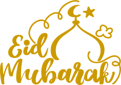 Eid Mubarak Arabic Holiday Mousepad