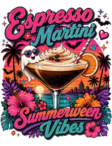 Espresso Martini Summerween Women's Long Sleeve Shirt