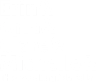 Erin Orla Clare Michelle And The Wee English Fella Doggie Tank