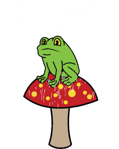 Ew People Cottagecore Frog Mushroom Women's Hoodie